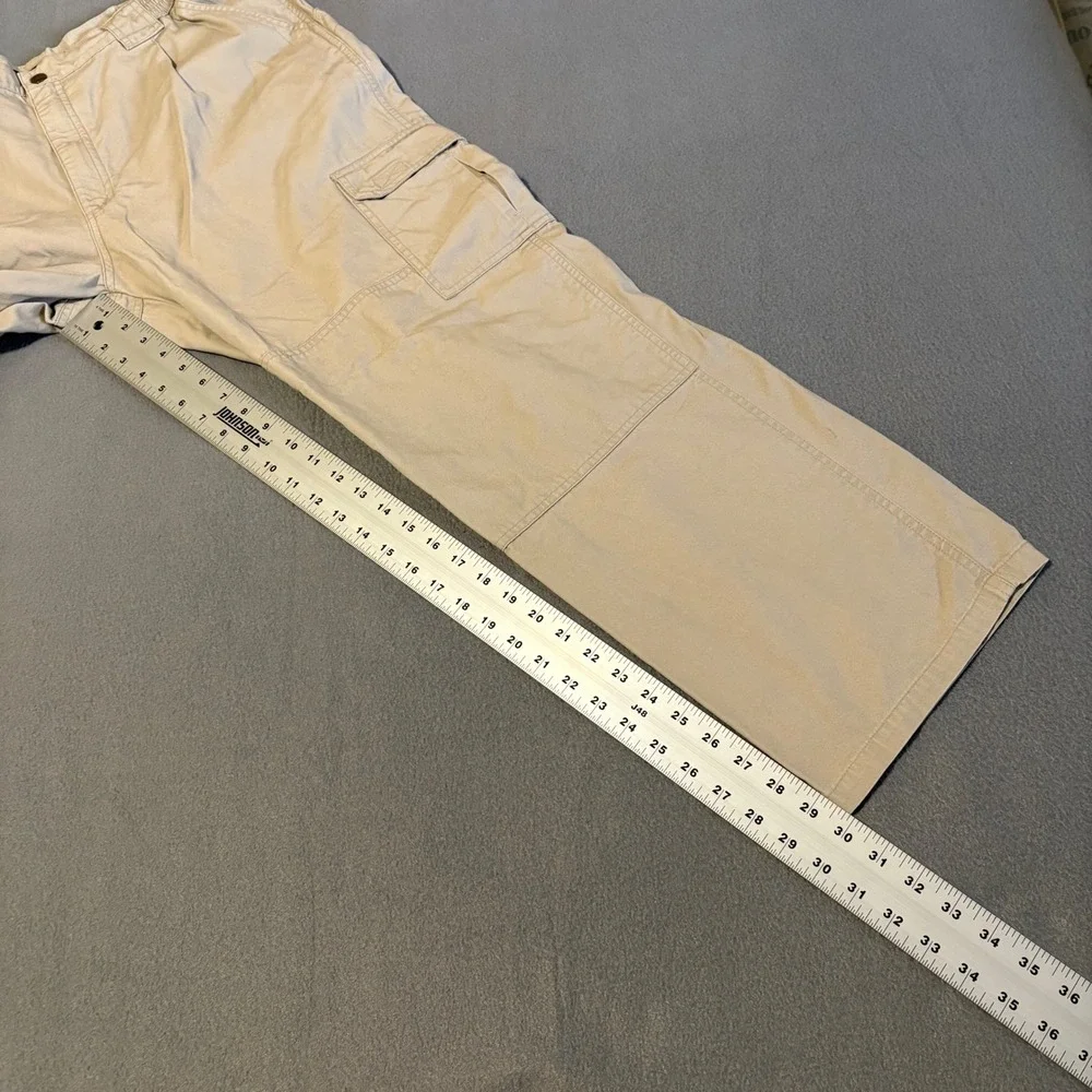 5.11 Tactical Cargo Pants Mens 36x30 Khaki Tan Cotton Canvas Utility‎ 74251